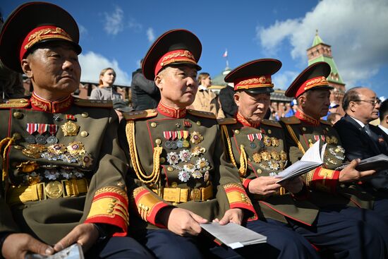 Military parade marking 80th anniversary of Victory in Great Patriotic War in Moscow