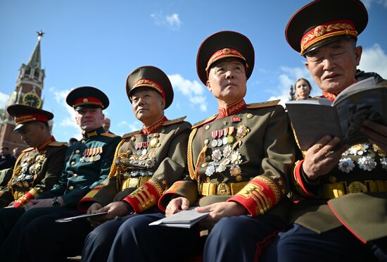 Military parade marking 80th anniversary of Victory in Great Patriotic War in Moscow