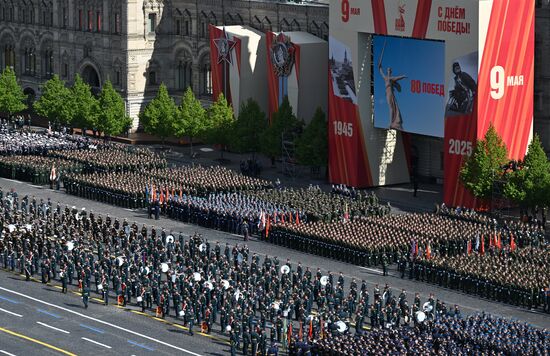 Military parade marking 80th anniversary of Victory in Great Patriotic War in Moscow