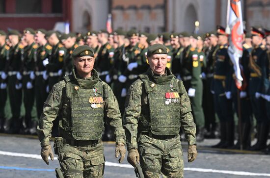 Military parade marking 80th anniversary of Victory in Great Patriotic War in Moscow