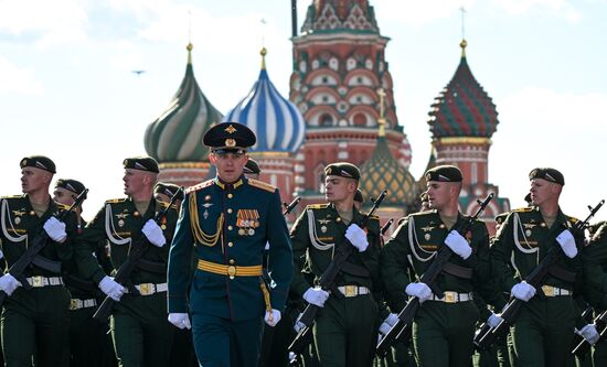 Military parade marking 80th anniversary of Victory in Great Patriotic War in Moscow