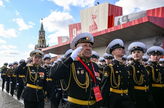 Military parade marking 80th anniversary of Victory in Great Patriotic War in Moscow