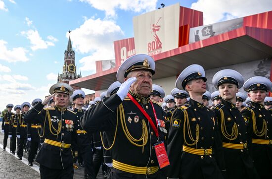 Military parade marking 80th anniversary of Victory in Great Patriotic War in Moscow