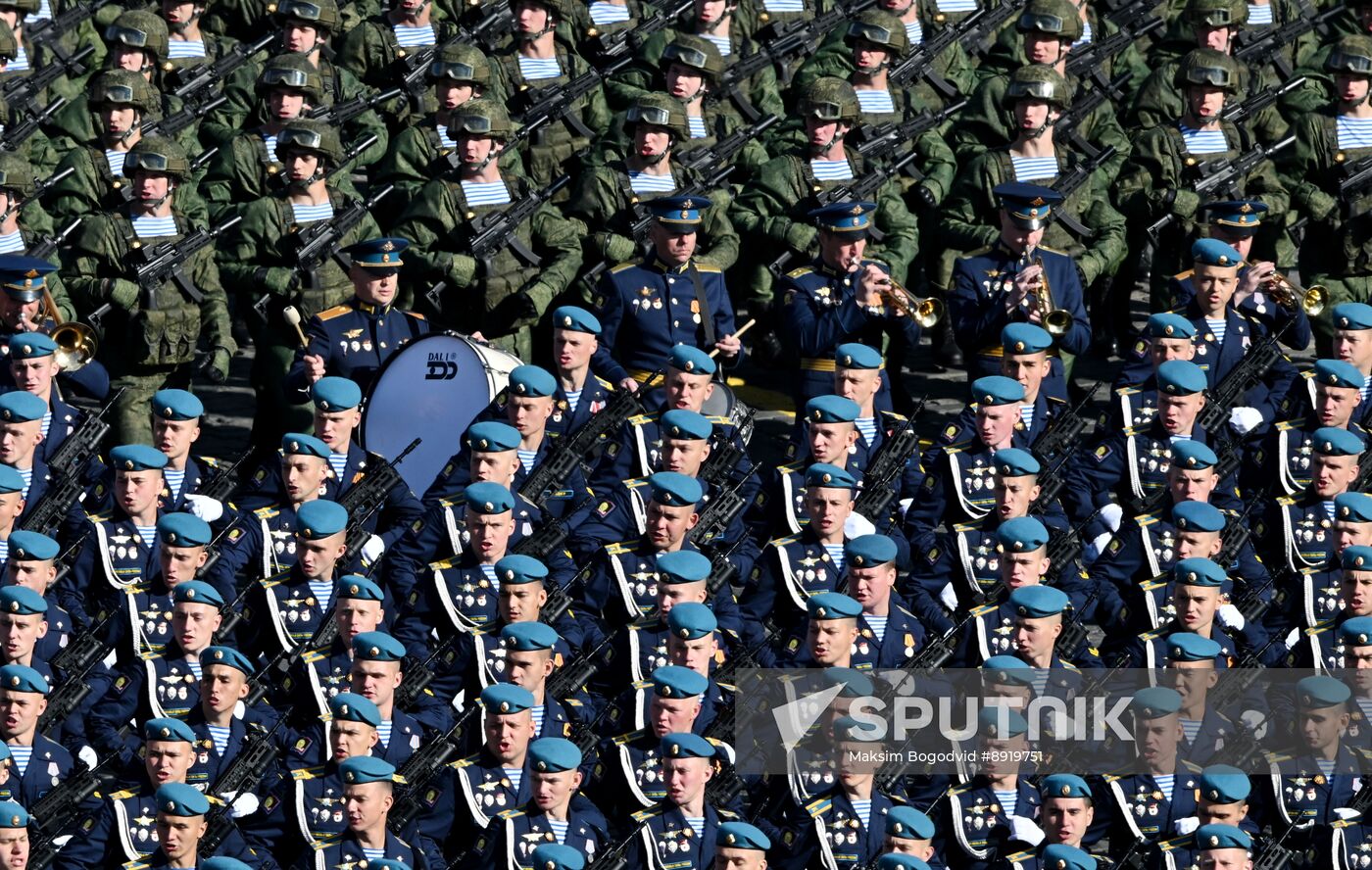 Military parade marking 80th anniversary of Victory in Great Patriotic War in Moscow