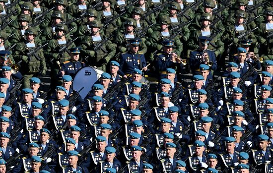 Military parade marking 80th anniversary of Victory in Great Patriotic War in Moscow