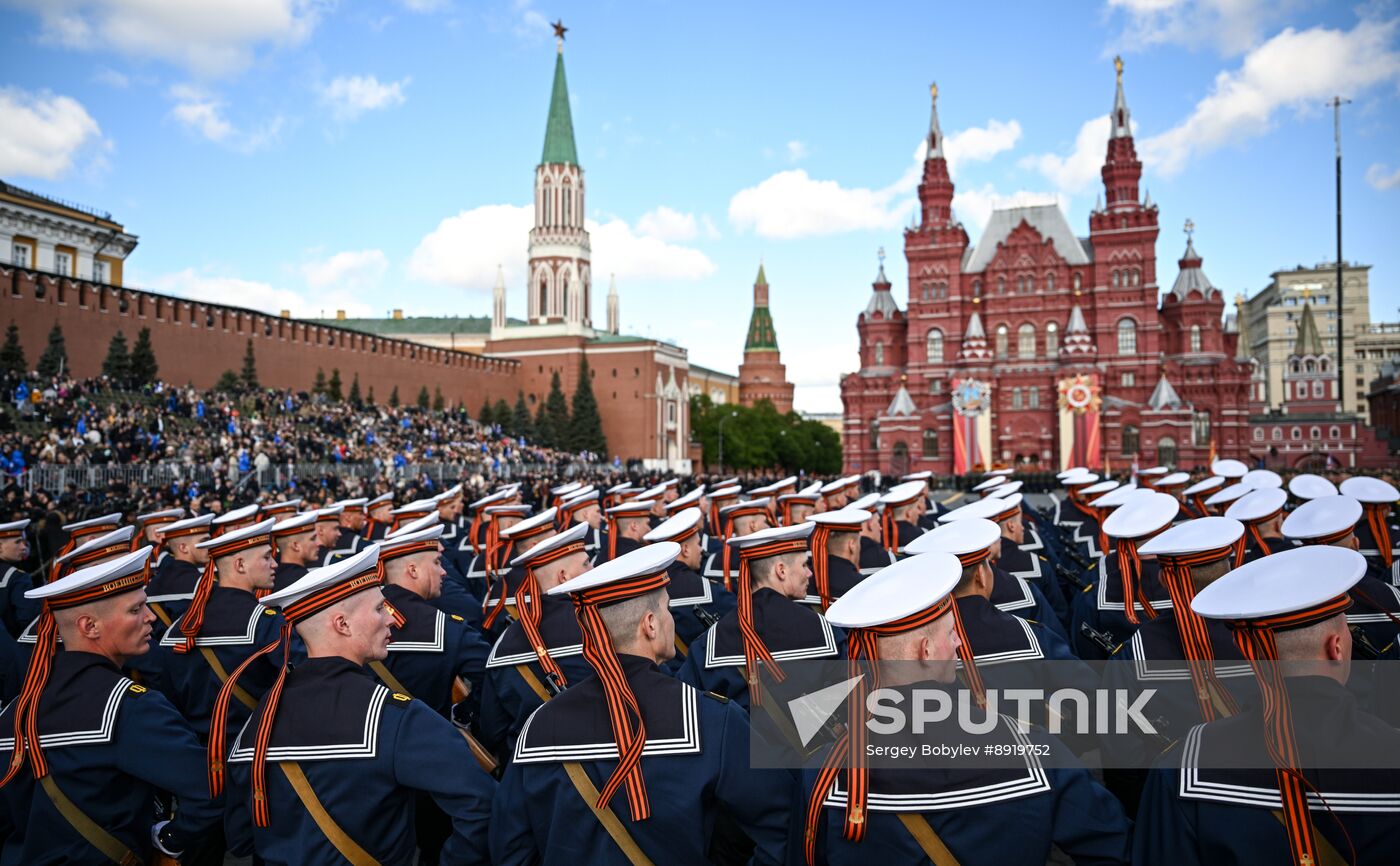 Military parade marking 80th anniversary of Victory in Great Patriotic War in Moscow