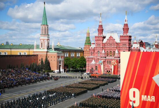 Military parade marking 80th anniversary of Victory in Great Patriotic War in Moscow
