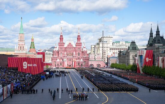 Military parade marking 80th anniversary of Victory in Great Patriotic War in Moscow