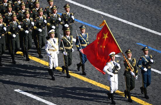 Military parade marking 80th anniversary of Victory in Great Patriotic War in Moscow