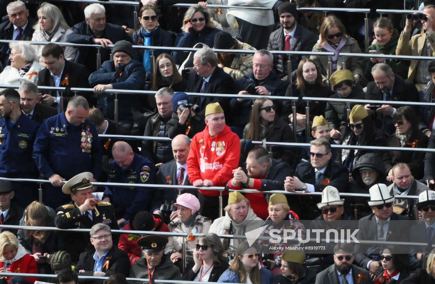 Military parade marking 80th anniversary of Victory in Great Patriotic War in Moscow