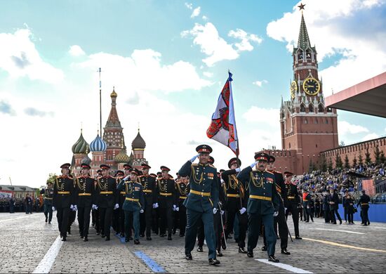 Military parade marking 80th anniversary of Victory in Great Patriotic War in Moscow