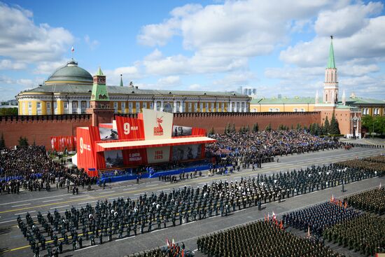 Military parade marking 80th anniversary of Victory in Great Patriotic War in Moscow