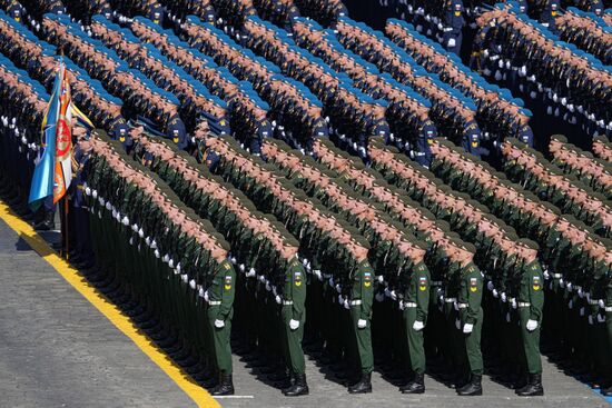 Military parade marking 80th anniversary of Victory in Great Patriotic War in Moscow