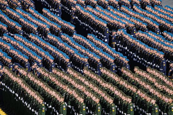 Military parade marking 80th anniversary of Victory in Great Patriotic War in Moscow