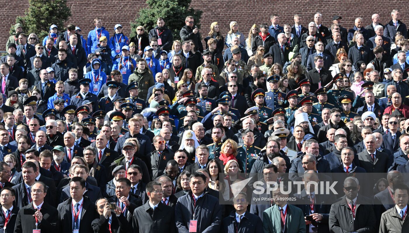 Military parade marking 80th anniversary of Victory in Great Patriotic War in Moscow
