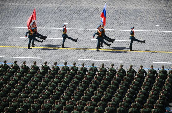 Military parade marking 80th anniversary of Victory in Great Patriotic War in Moscow