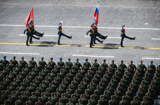 Military parade marking 80th anniversary of Victory in Great Patriotic War in Moscow