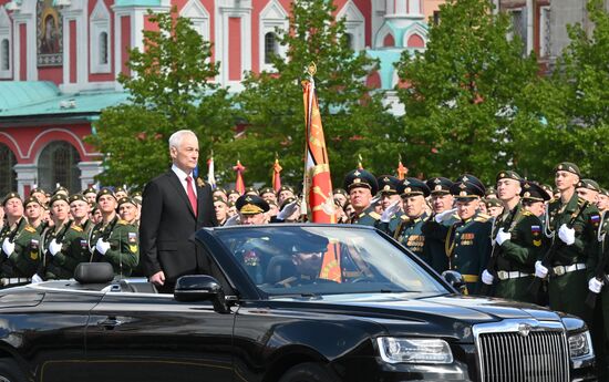 Military parade marking 80th anniversary of Victory in Great Patriotic War in Moscow