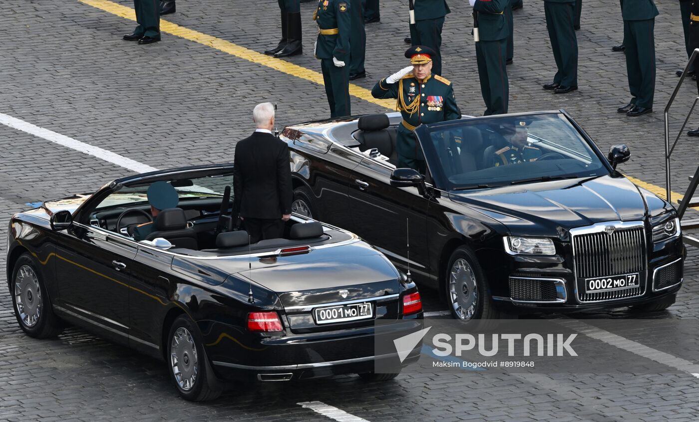 Military parade marking 80th anniversary of Victory in Great Patriotic War in Moscow