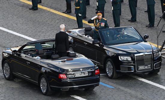 Military parade marking 80th anniversary of Victory in Great Patriotic War in Moscow