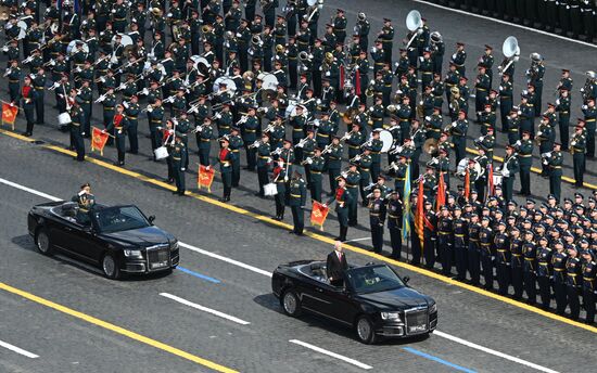 Military parade marking 80th anniversary of Victory in Great Patriotic War in Moscow