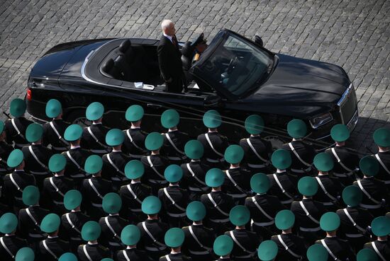 Military parade marking 80th anniversary of Victory in Great Patriotic War in Moscow