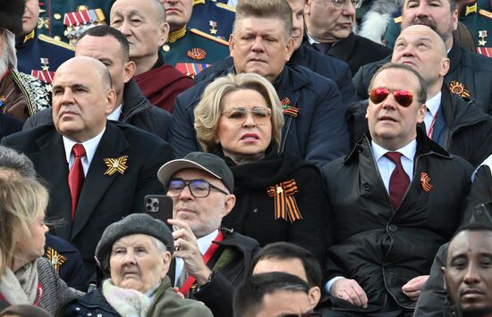 Military parade marking 80th anniversary of Victory in Great Patriotic War in Moscow