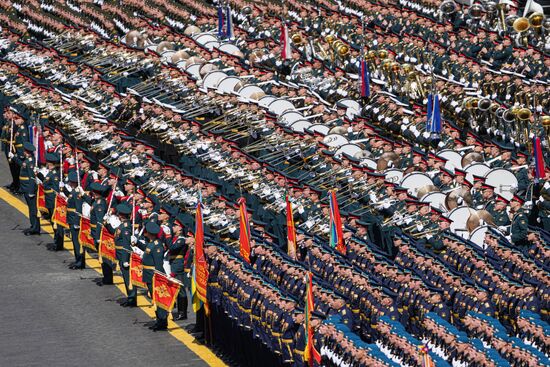 Military parade marking 80th anniversary of Victory in Great Patriotic War in Moscow