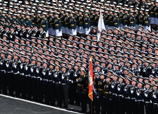 Military parade marking 80th anniversary of Victory in Great Patriotic War in Moscow