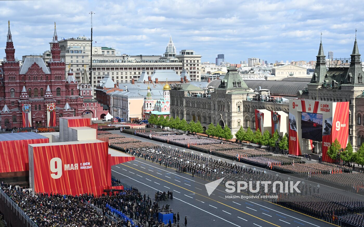 Military parade marking 80th anniversary of Victory in Great Patriotic War in Moscow