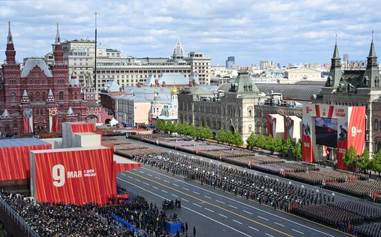 Military parade marking 80th anniversary of Victory in Great Patriotic War in Moscow