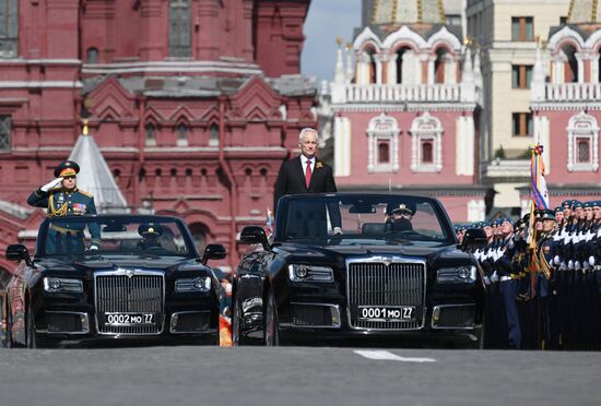 Military parade marking 80th anniversary of Victory in Great Patriotic War in Moscow
