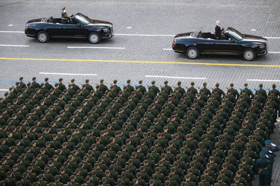 Military parade marking 80th anniversary of Victory in Great Patriotic War in Moscow
