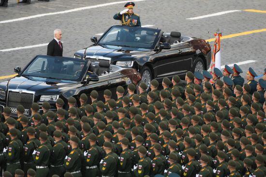 Military parade marking 80th anniversary of Victory in Great Patriotic War in Moscow