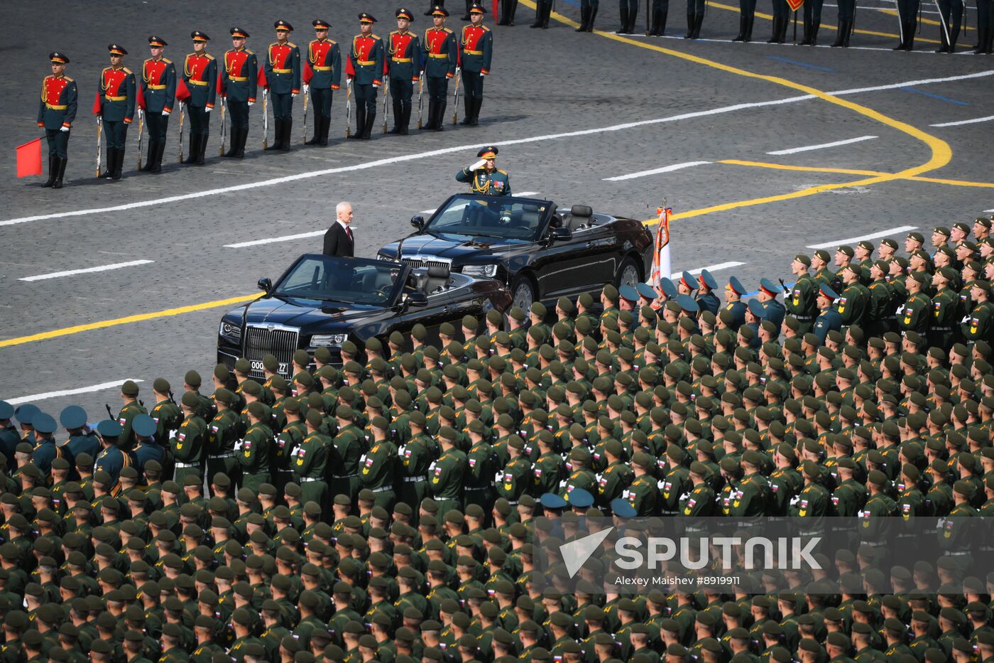 Military parade marking 80th anniversary of Victory in Great Patriotic War in Moscow