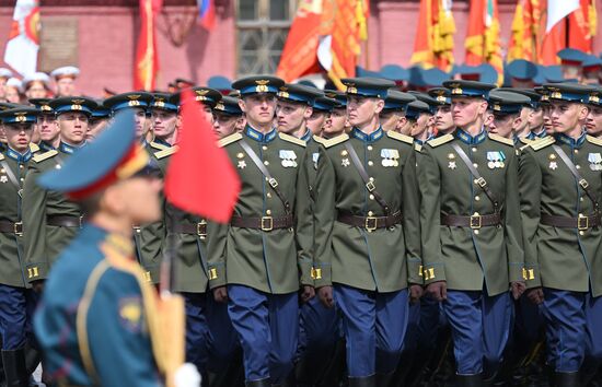 Military parade marking 80th anniversary of Victory in Great Patriotic War in Moscow