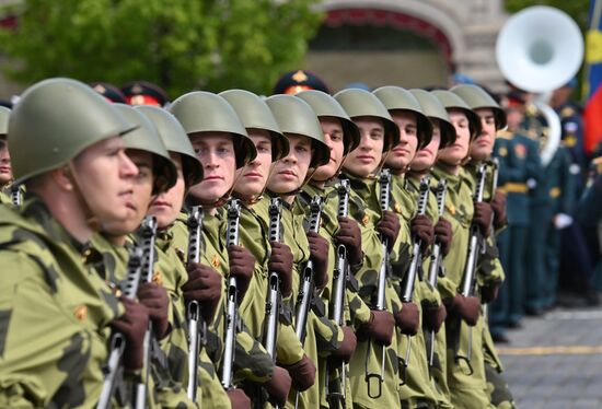 Military parade marking 80th anniversary of Victory in Great Patriotic War in Moscow