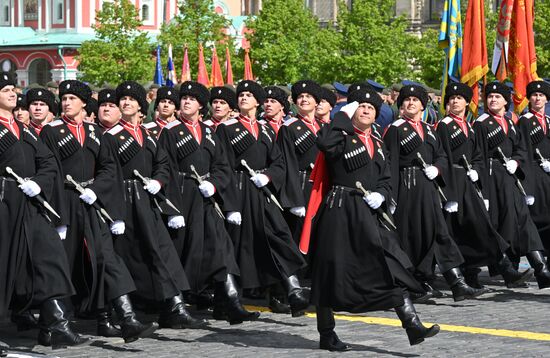 Military parade marking 80th anniversary of Victory in Great Patriotic War in Moscow