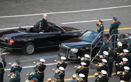 Military parade marking 80th anniversary of Victory in Great Patriotic War in Moscow