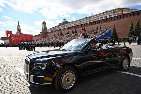 Military parade marking 80th anniversary of Victory in Great Patriotic War in Moscow
