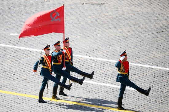 Military parade marking 80th anniversary of Victory in Great Patriotic War in Moscow