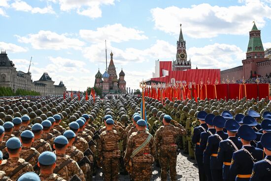 Military parade marking 80th anniversary of Victory in Great Patriotic War in Moscow