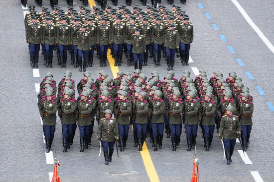 Military parade marking 80th anniversary of Victory in Great Patriotic War in Moscow