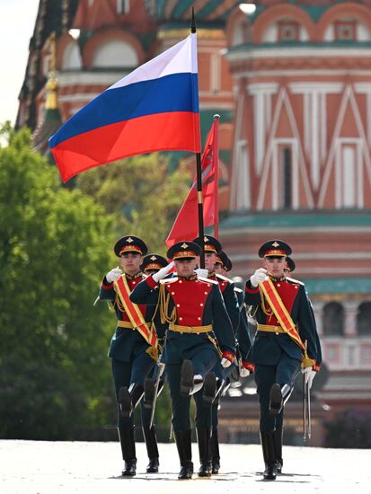 Military parade marking 80th anniversary of Victory in Great Patriotic War in Moscow