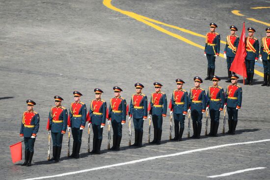 Military parade marking 80th anniversary of Victory in Great Patriotic War in Moscow