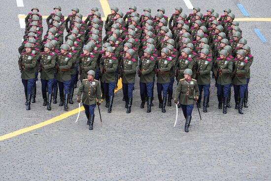 Military parade marking 80th anniversary of Victory in Great Patriotic War in Moscow