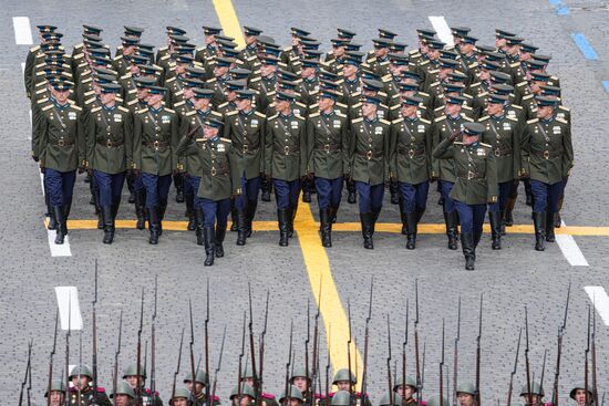 Military parade marking 80th anniversary of Victory in Great Patriotic War in Moscow