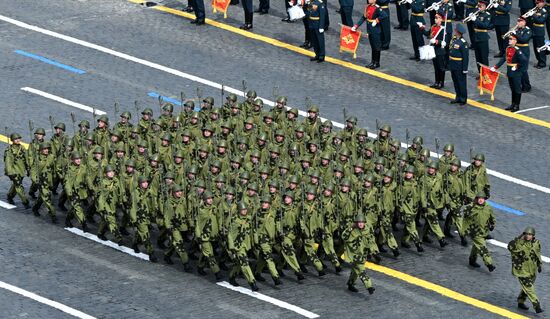 Military parade marking 80th anniversary of Victory in Great Patriotic War in Moscow