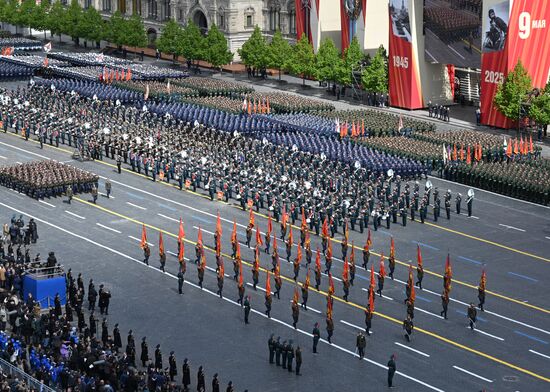 Military parade marking 80th anniversary of Victory in Great Patriotic War in Moscow