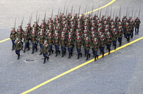 Military parade marking 80th anniversary of Victory in Great Patriotic War in Moscow